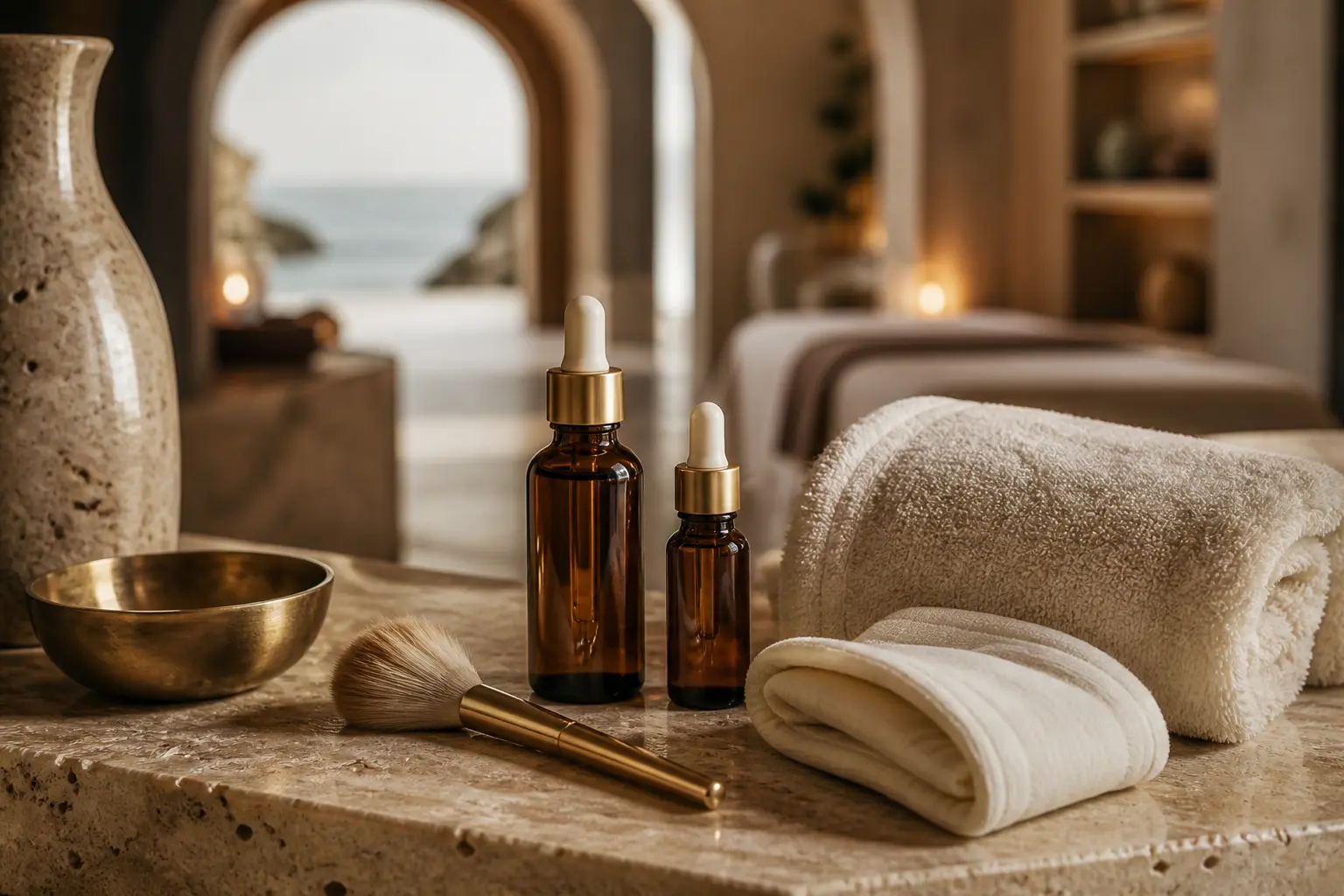 A relaxing botanical facial treatment